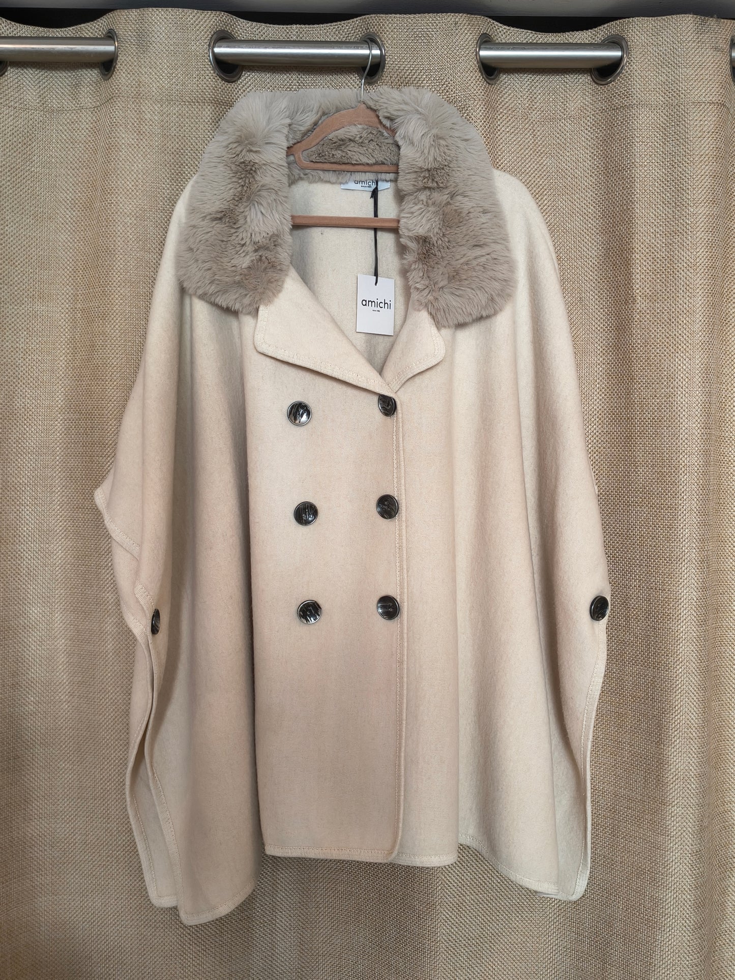 Z.OUTLET. Poncho oversize Amichi