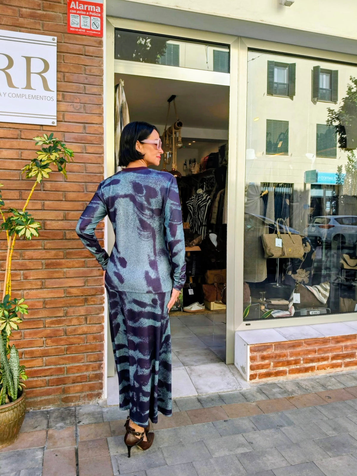 Cárdigan estampado de mujer | Elegancia y estilo