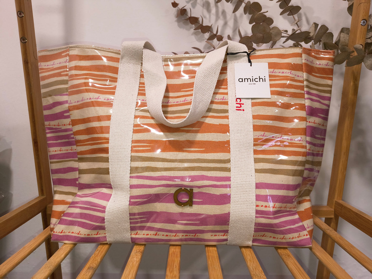 Bolso cesta de playa Amichi