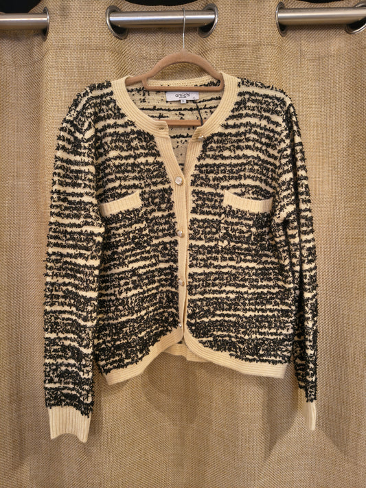 Z.OUTLET.                 Rebeca Amichi beige y negra
