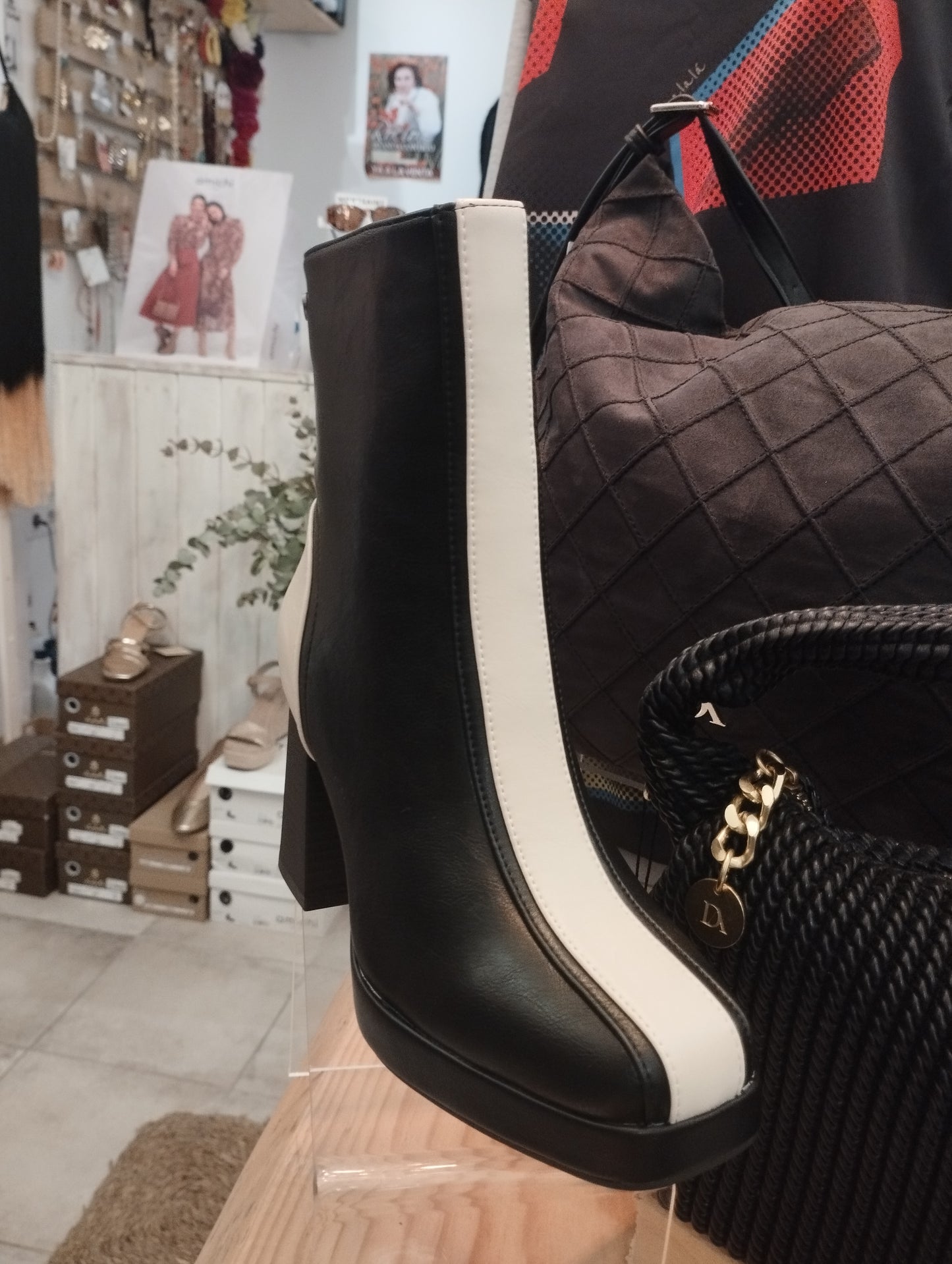 🖤🤍 Botas Don Algodón Black&White – Colección Otoño/Invierno 🖤🤍